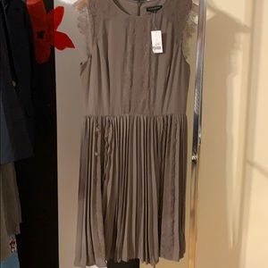 BR Mushroom Lace Trimmed Dress